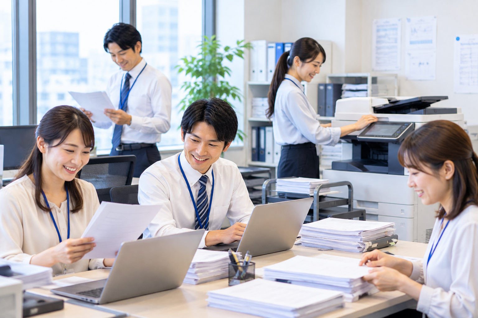 年末調整BPO・給与計算代行会社にも複合機レンタルがおすすめ